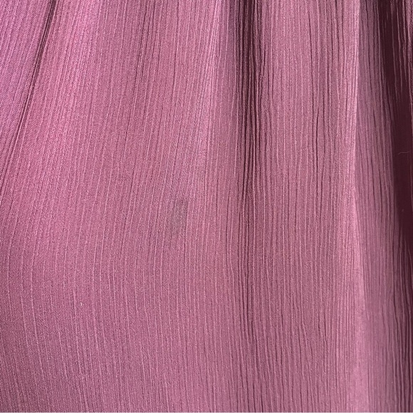 SUSAN GRAVER ARTISAN Embellished Velvet Detail Purple Peekaboo Sleeve | Size 8 - Picture 6 of 10